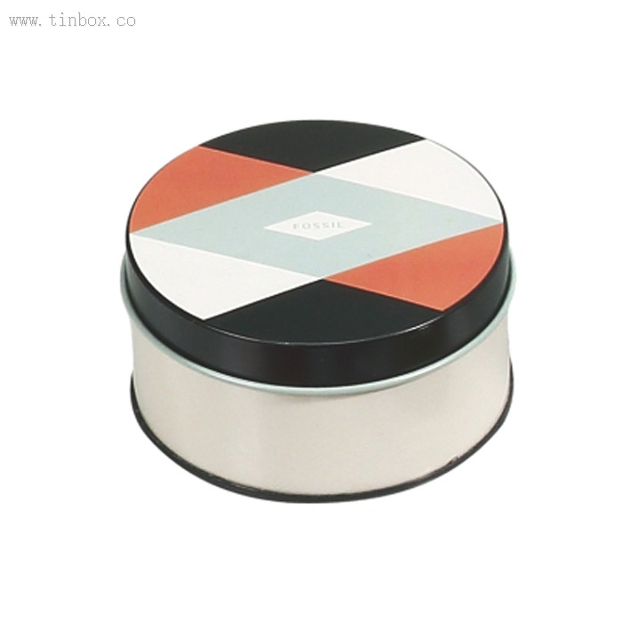 Custom Printing Round Antique Food Tin Custom Printing Round Antique Food Tin