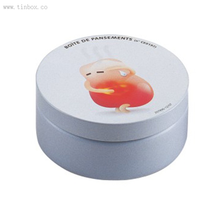 Custom Printing Round Antique Food Tin Custom Printing Round Antique Food Tin