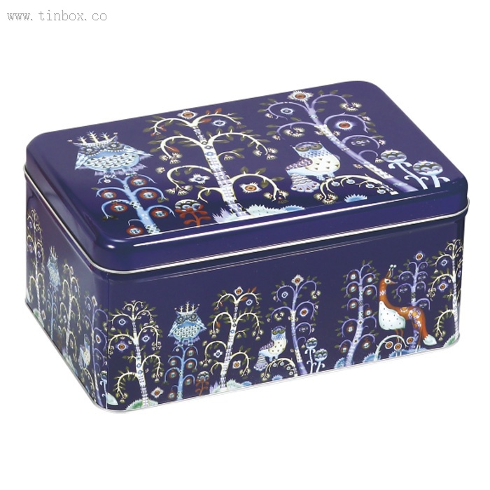 rectangular shaped wine tin box rectangular shaped wine tin box