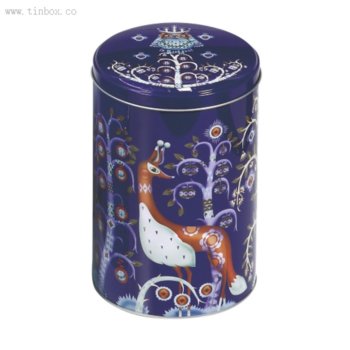 round wine tin box round wine tin box