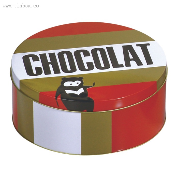 round shaped wine tin box round shaped wine tin box