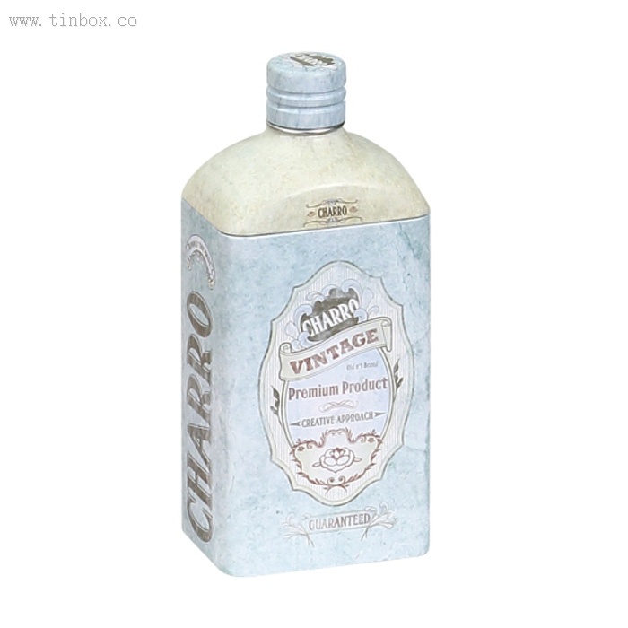 rectangular wine bottle shaped tin box rectangular wine bottle shaped tin box