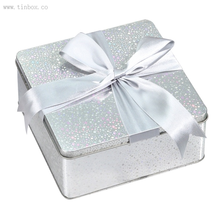 Decorative Empty Metal Cake Tin Box Decorative Empty Metal Cake Tin Box