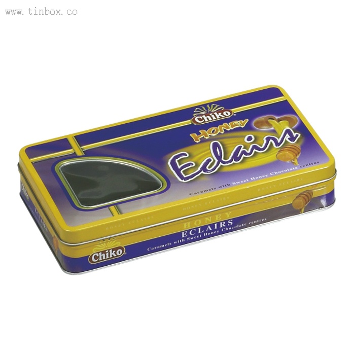 Amazon hot sale square tin boxes with clear cover Amazon hot sale square tin boxes with clear cover