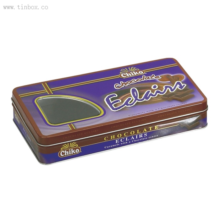 Amazon hot sale square tin boxes with clear cover Amazon hot sale square tin boxes with clear cover