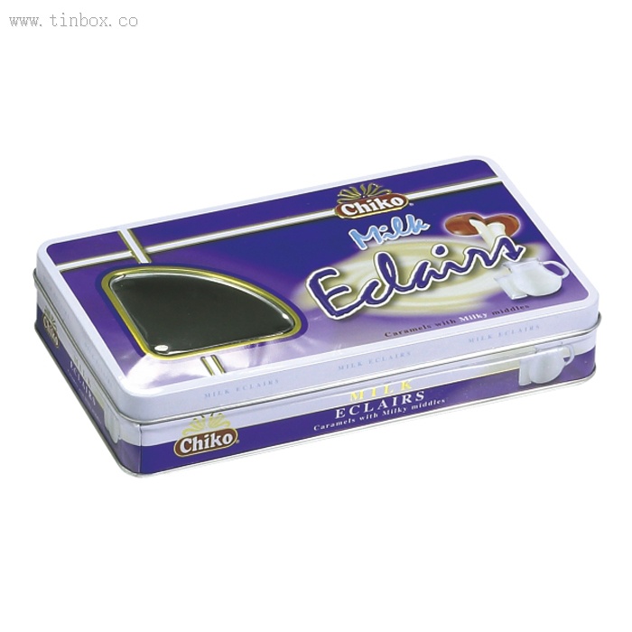 Amazon hot sale square tin boxes with clear cover Amazon hot sale square tin boxes with clear cover