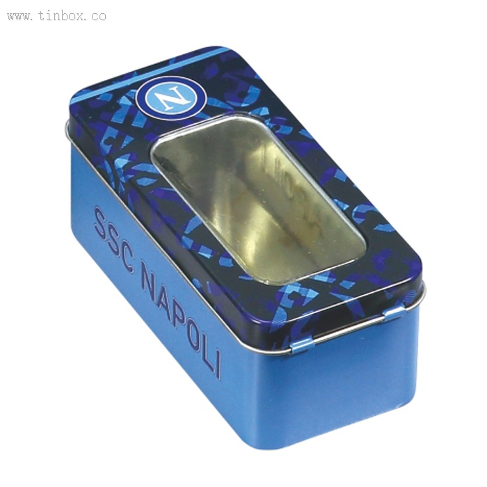 Amazon hot sale square tin boxes with clear cover Amazon hot sale square tin boxes with clear cover