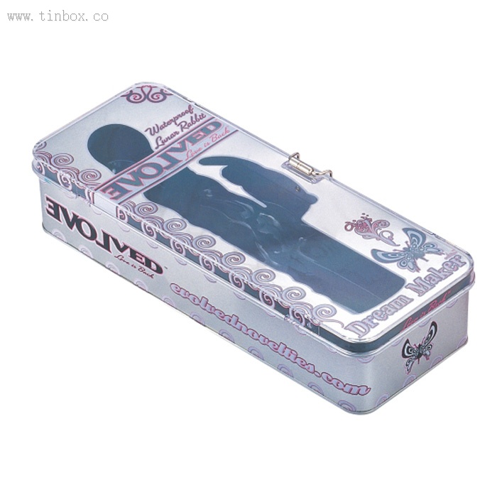 Amazon hot sale square tin boxes with clear cover Amazon hot sale square tin boxes with clear cover