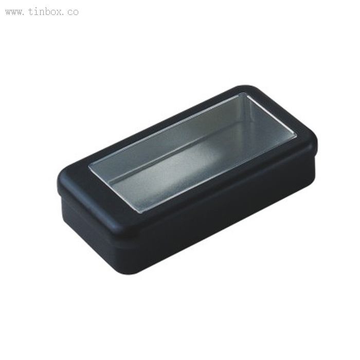 Amazon hot sale square tin boxes with clear cover Amazon hot sale square tin boxes with clear cover