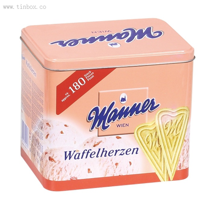 Decorative Rectangular Biscuit Tin with Lid Decorative Rectangular Biscuit Tin with Lid