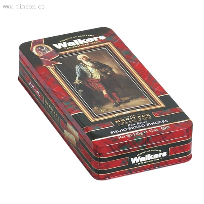 Rectangle Empty Cookie Tins for Wholesale Rectangle Empty Cookie Tins for Wholesale