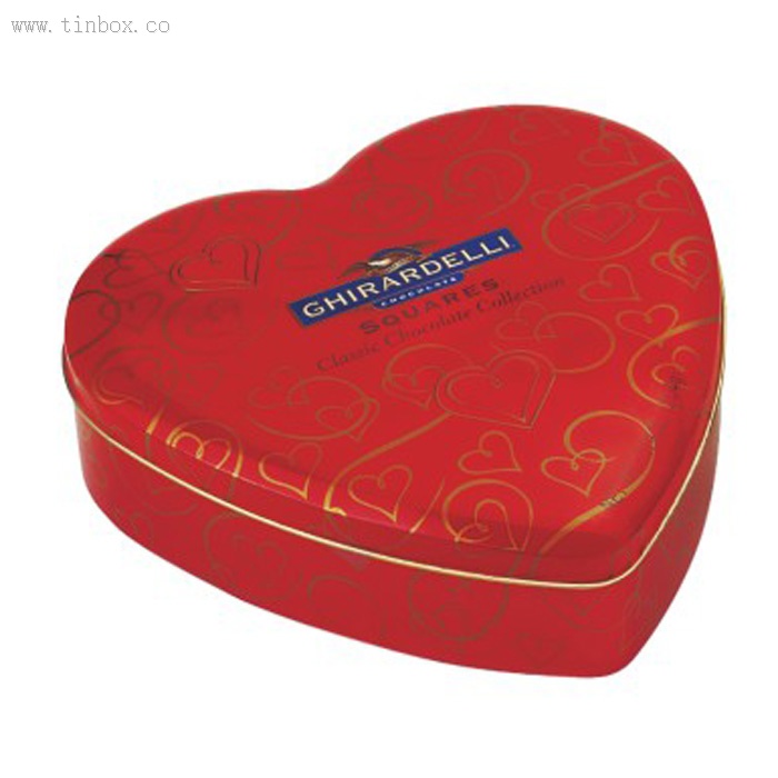 heart shape chocolate tin box heart shape chocolate tin box