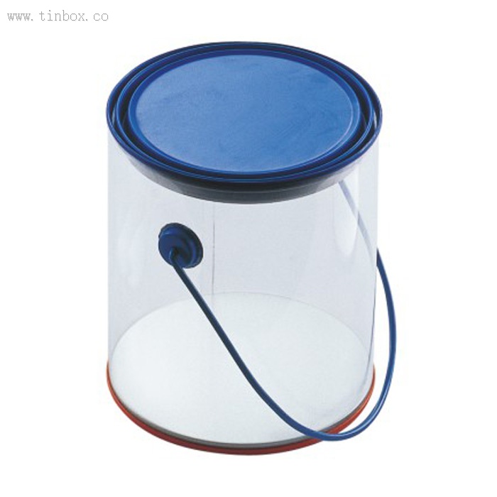 PET bucket with handle PET bucket with handle