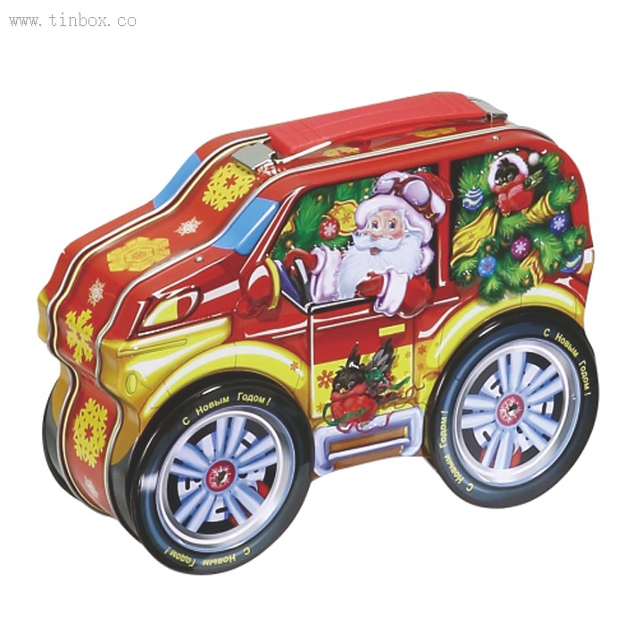 car shaped handle biscuit tin box car shaped handle biscuit tin box