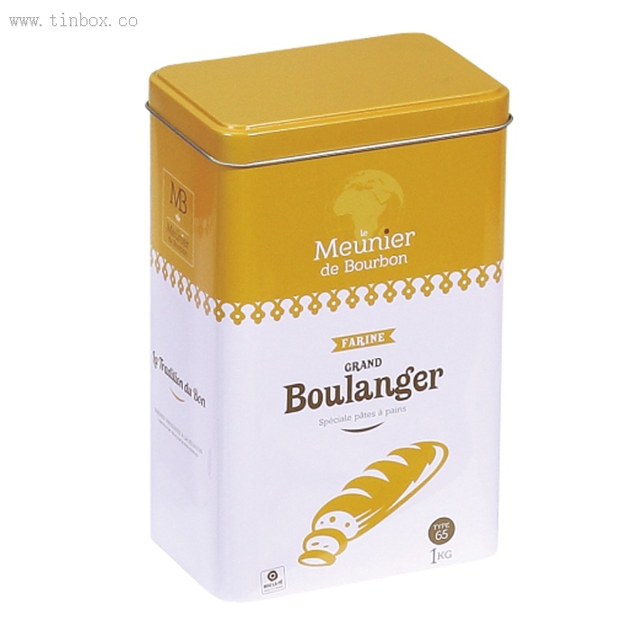 rectangle tea tin box rectangle tea tin box