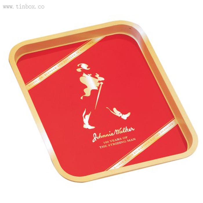 red metal tray red metal tray