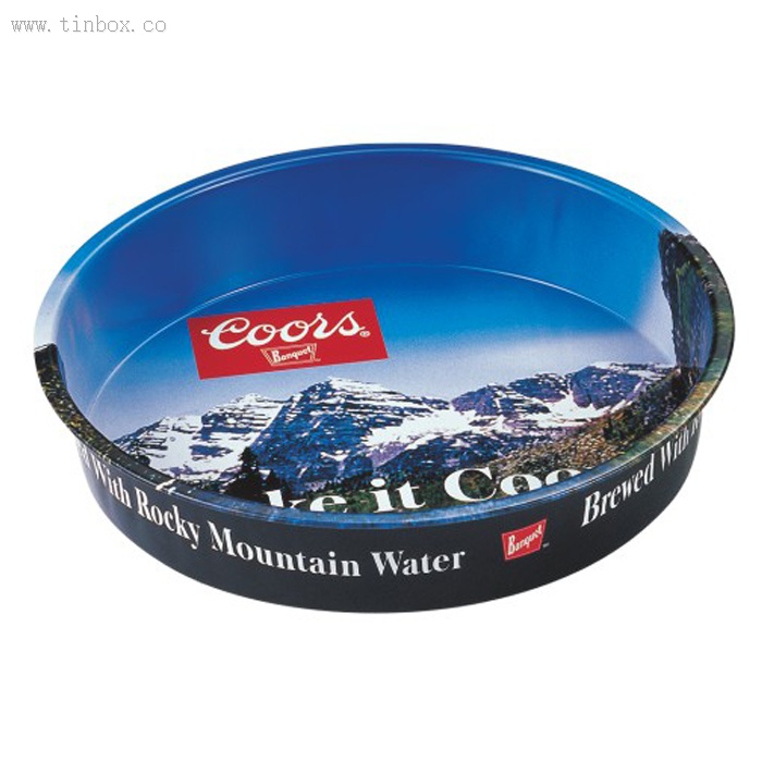 christmas tin tray christmas tin tray