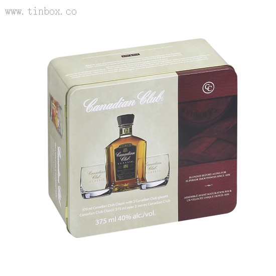 wine tin box wine tin box