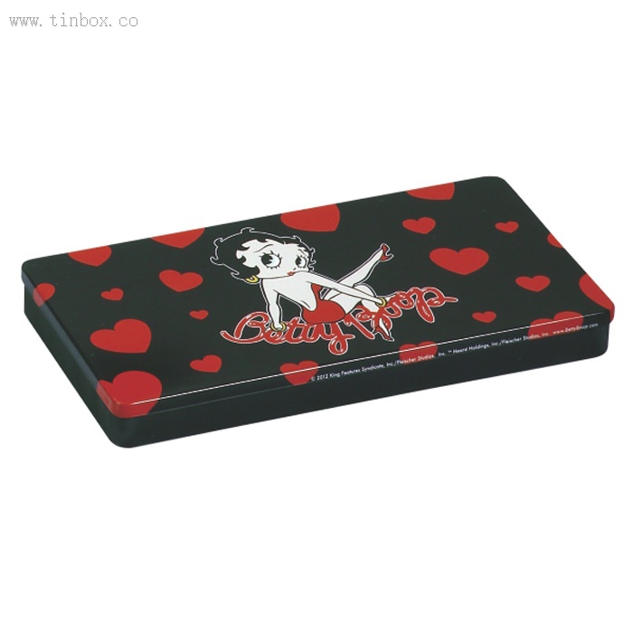 large tin pencil box large tin pencil box