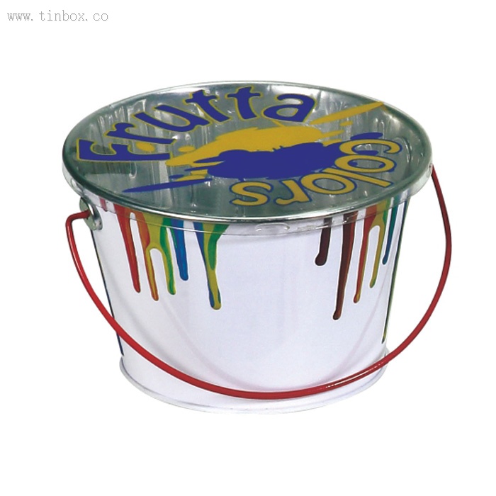 gift tin buckets with lid and handle gift tin buckets with lid and handle