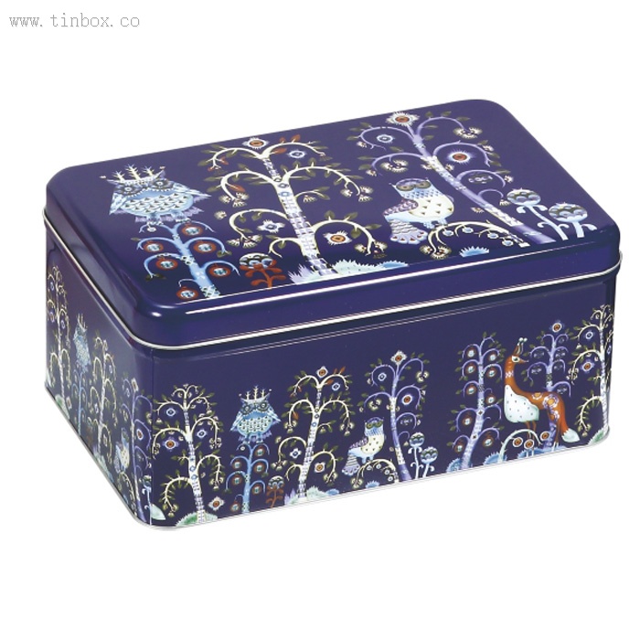 rectangular metal tin box rectangular metal tin box
