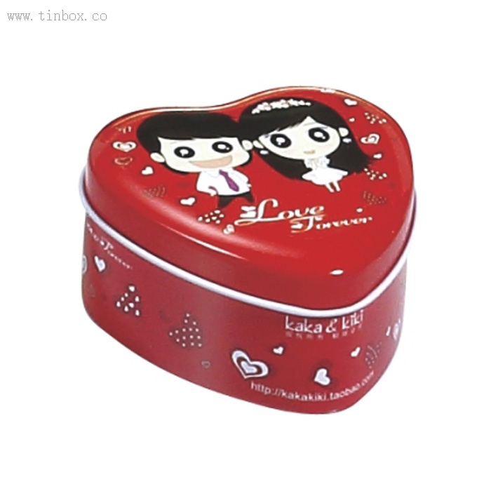 heart candy tin box heart candy tin box