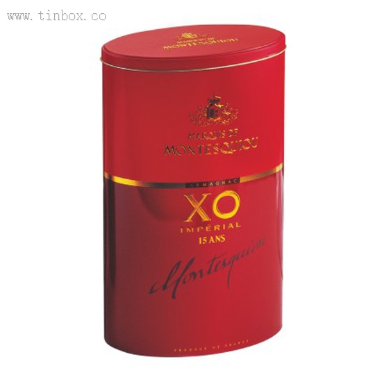 XO wine tin box XO wine tin box