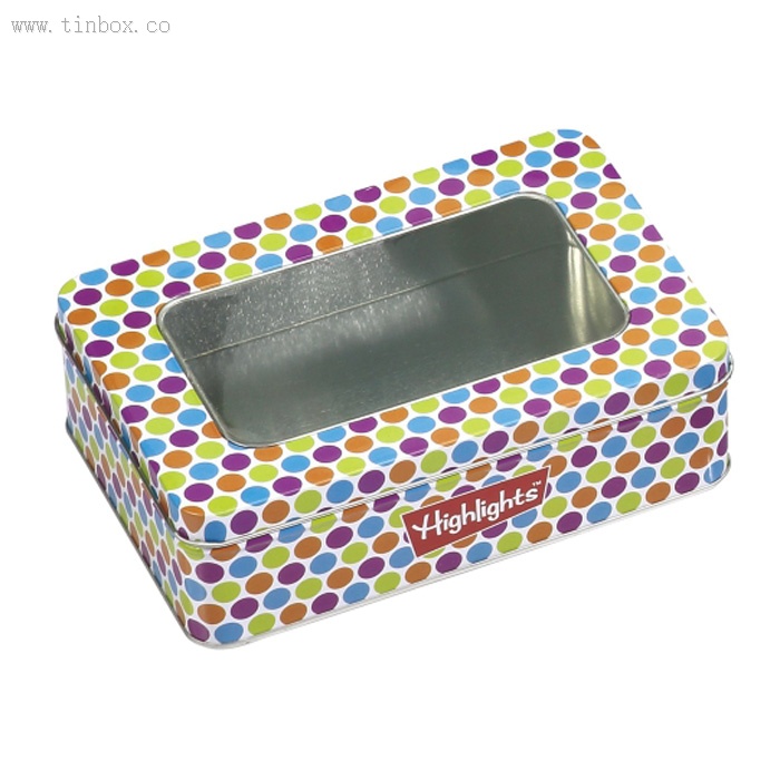 rectangular tin boxes with window lid rectangular tin boxes with window lid