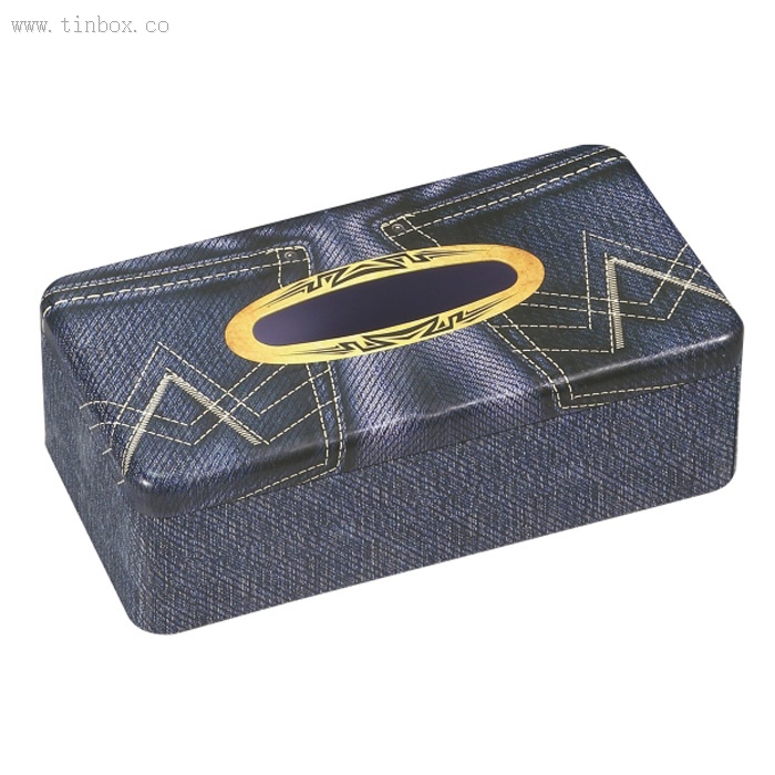 rectangular tin box with oval window lid rectangular tin box with oval window lid