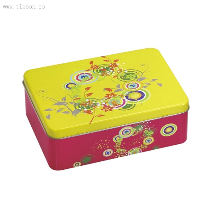 rectangular gift packing tin box rectangular gift packing tin box