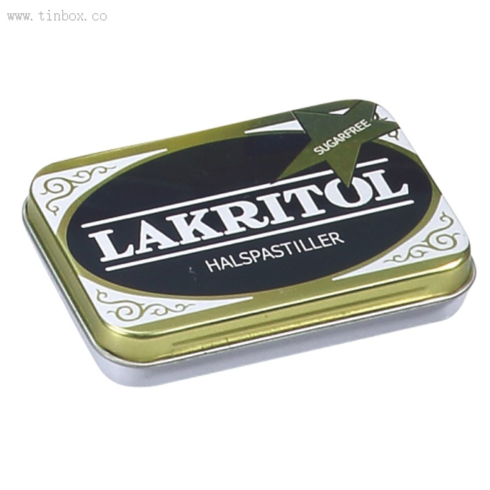 rectangular candy tin box with hinge lid rectangular candy tin box with hinge lid