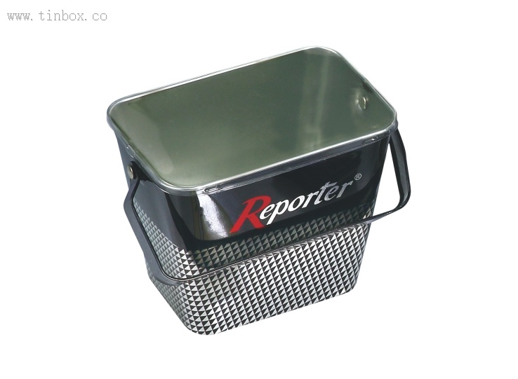 rectangular Ice tin bucket with handle rectangular Ice tin bucket with handle