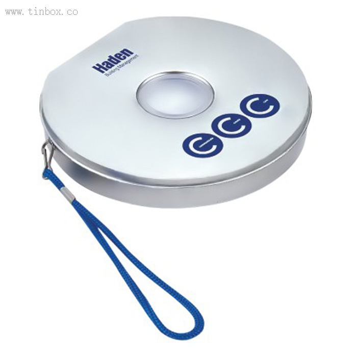 round cd tin box with handle round cd tin box with handle