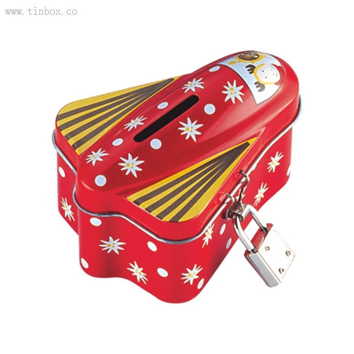 plane shape coin tin box plane shape coin tin box