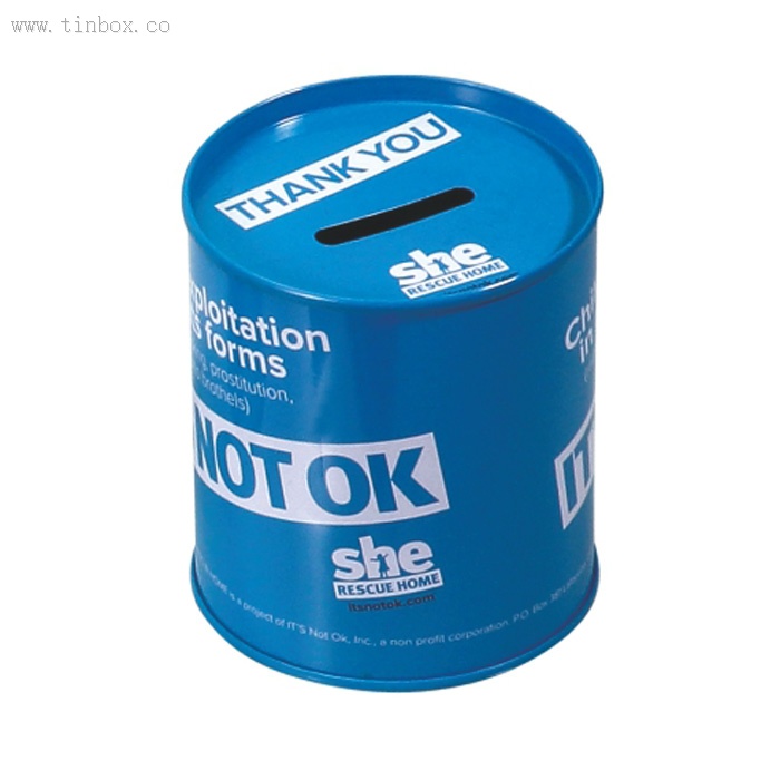 printed coin tin box printed coin tin box