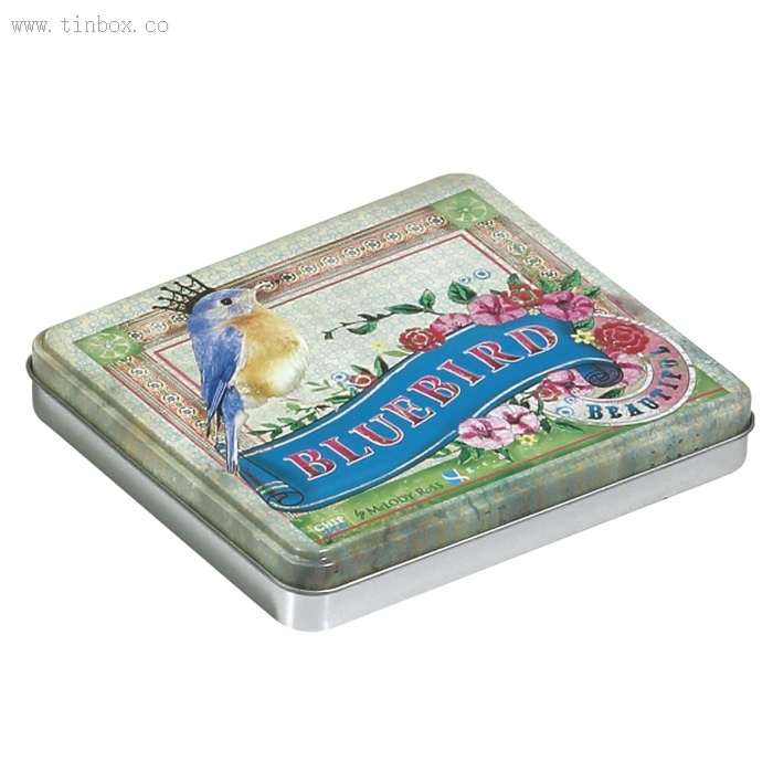 small Square Tin Box small Square Tin Box
