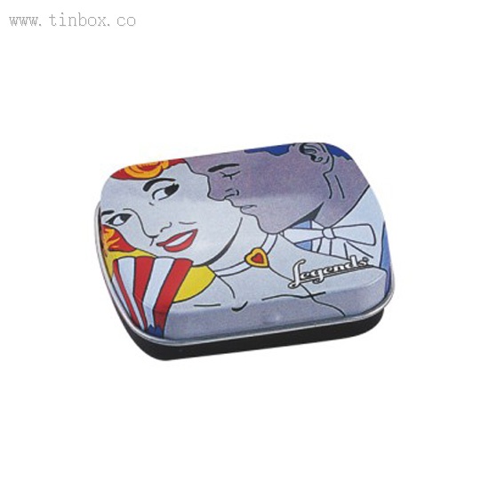 rectangular tin pill box rectangular tin pill box