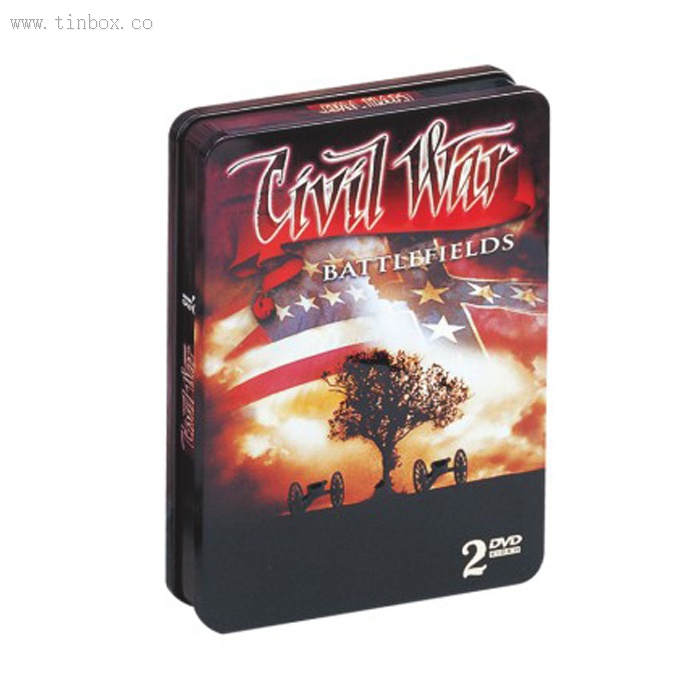 DVD tin box with double same lid DVD tin box with double same lid