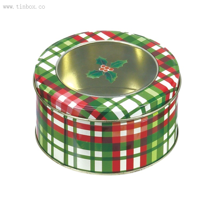 Promotion fancy round tin box Metal Round Candle Jar tin Box With clear Window Promotion fancy round tin box Metal Round Candle Jar tin Box With clear Window