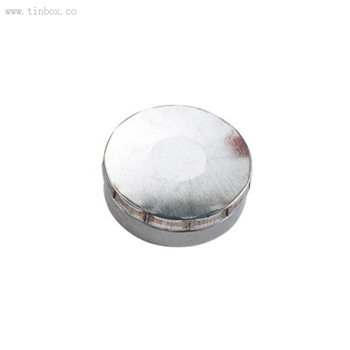 middle Press Open round Tin Box middle Press Open round Tin Box