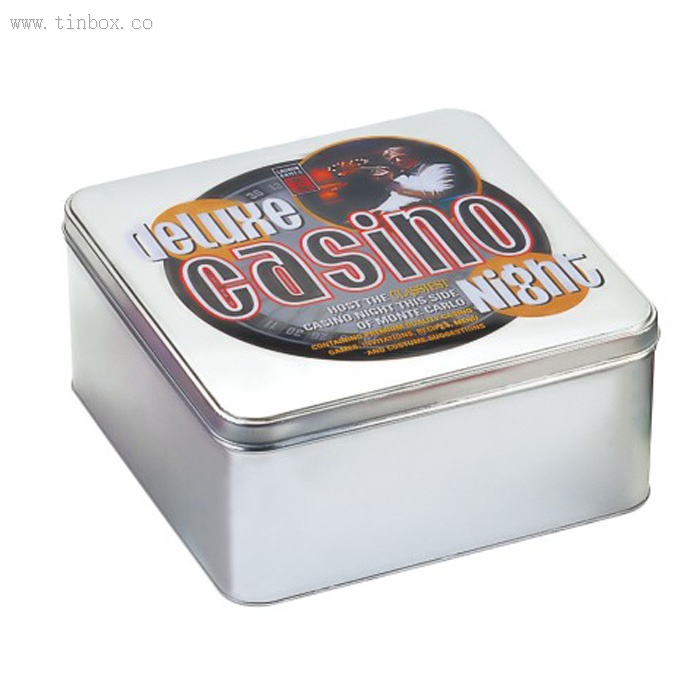 Fashion Food Grade Lunch Tin Boxes Metal Square Tin Box UV Coating Surface Fashion Food Grade Lunch Tin Boxes Metal Square Tin Box UV Coating Surface
