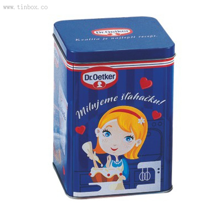 Preminum Custom Square Tin Box For Coffee Packaging Preminum Custom Square Tin Box For Coffee Packaging