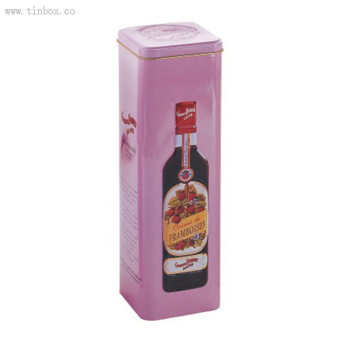 Wine Square Metal Tin Boxes for Packaging Wine Square Metal Tin Boxes for Packaging