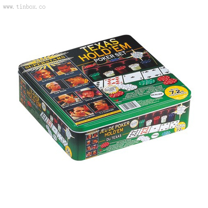 Toys Storage Empty Tin Box OEM Customer Logo Toys Storage Empty Tin Box OEM Customer Logo