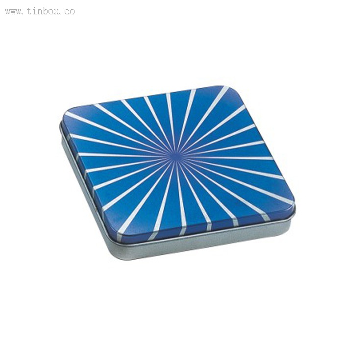 Seamlessness Mini Square Tin Box Two Pieces Seamlessness Mini Square Tin Box Two Pieces