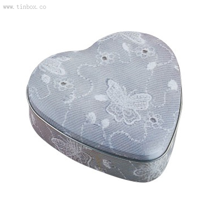 Heart Shaped Cookie Tin Packaging Box Heart Shaped Cookie Tin Packaging Box