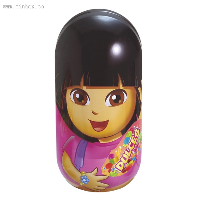 Capsule Shaped Pill Tin Box Capsule Shaped Pill Tin Box
