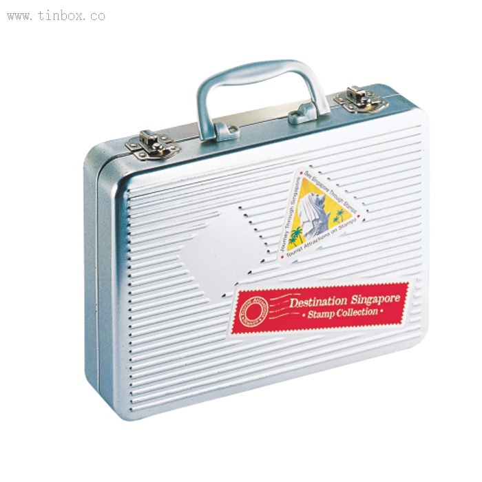 Custom Printed and Embossed Rectangular Tin Box Stackable For Tools And Gifts Custom Printed and Embossed Rectangular Tin Box Stackable For Tools And Gifts