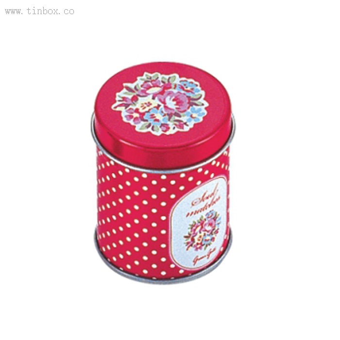 tall round Pill Tin Box tall round Pill Tin Box