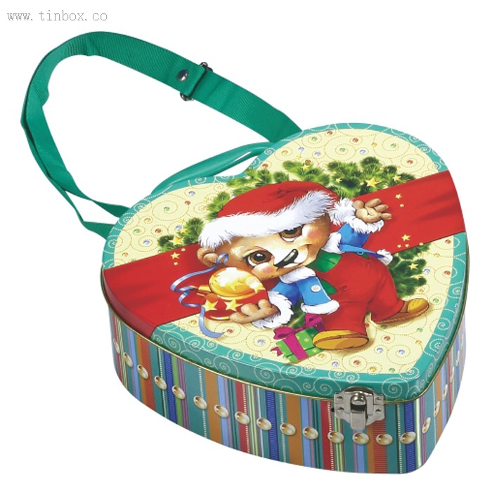 Offset Color Printing Colorful Heart Shape Chocolate Tin Box For Candy Sweet Offset Color Printing Colorful Heart Shape Chocolate Tin Box For Candy Sweet